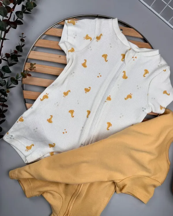 Unisex 2 Pack Playsuit - Image 2