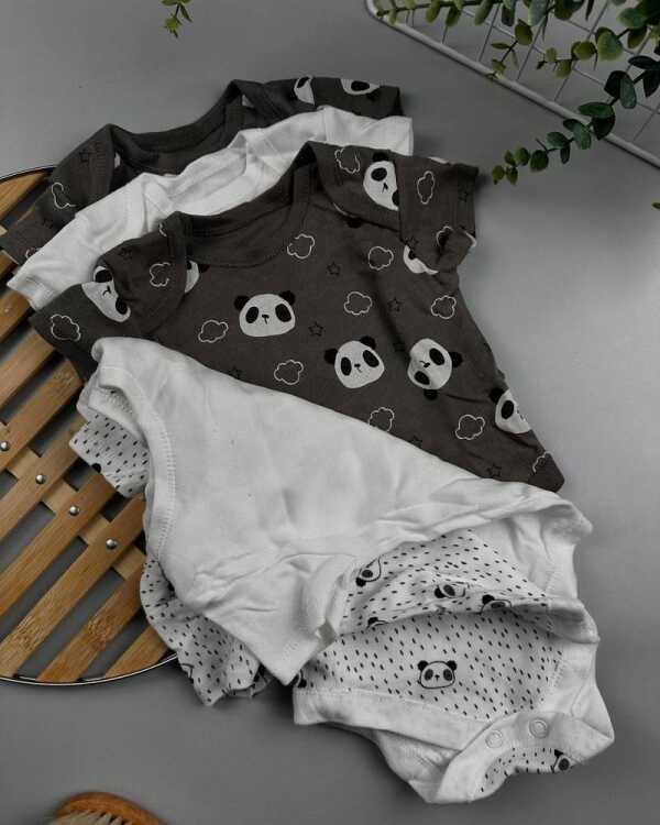 5 Pack Panda Bodysuits - Image 3
