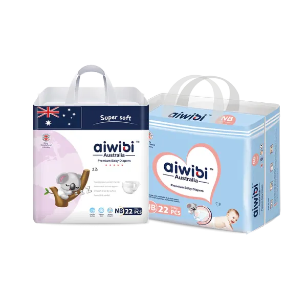 Aiwibi Premium Natural Newborn Diapers - Image 5